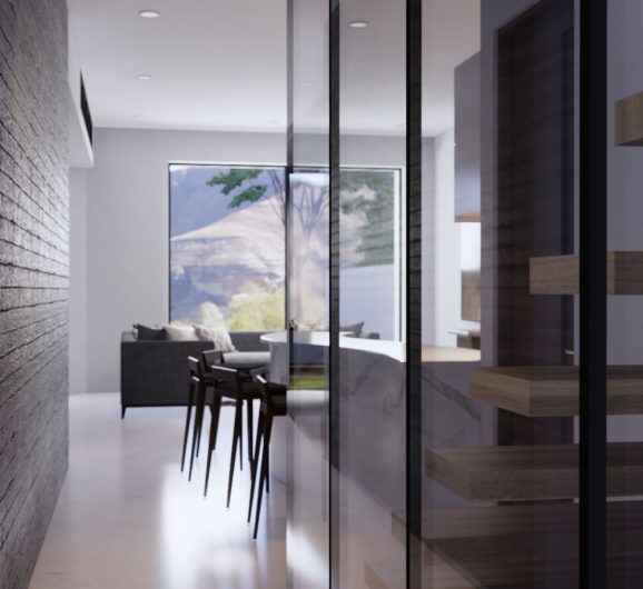 Remodelación de casa moderna con ventanales y espacios integrados MMS Arquitectos